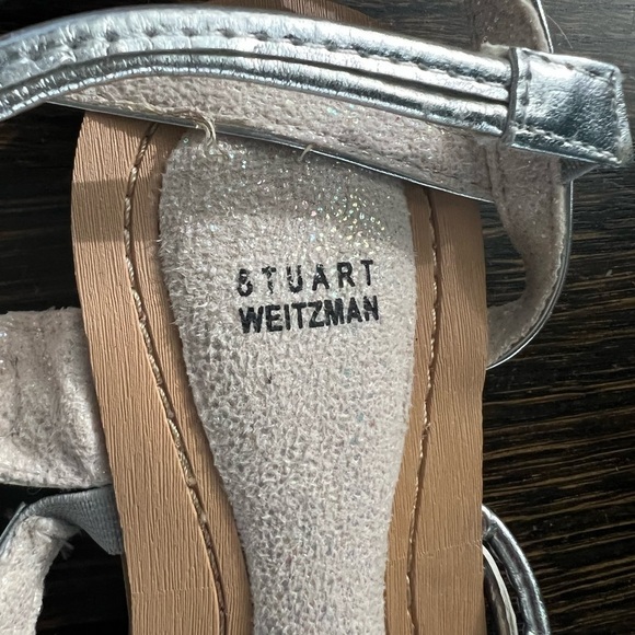 NWOT girls size 3 designer sandals - Picture 3 of 4